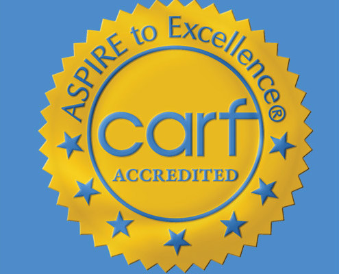 Aspire to Excellence - CARF Accredited